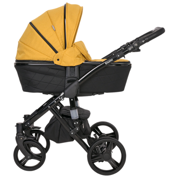 Cărucior pentru copil Lorelli Rimini Premium 10021622338/ Yellow photo 2 Cărucior pentru copil Lorelli Rimini Premium 10021622338/ Yellow photo 2