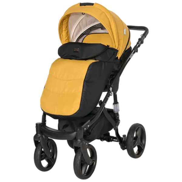 Cărucior pentru copil Lorelli Rimini Premium 10021622338/ Yellow photo 6 Cărucior pentru copil Lorelli Rimini Premium 10021622338/ Yellow photo 6