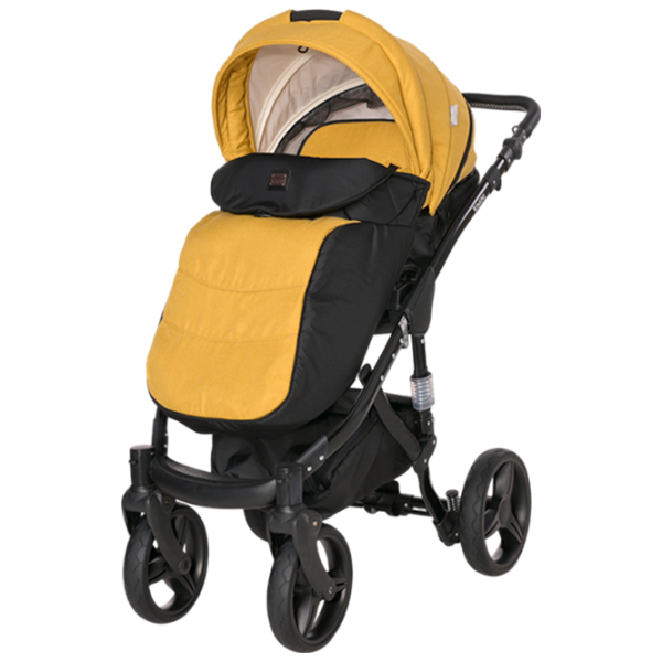 Cărucior pentru copil Lorelli Rimini Premium 10021622338/ Yellow photo 6 Cărucior pentru copil Lorelli Rimini Premium 10021622338/ Yellow photo 6