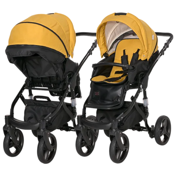 Cărucior pentru copil Lorelli Rimini Premium 10021622338/ Yellow photo 7 Cărucior pentru copil Lorelli Rimini Premium 10021622338/ Yellow photo 7