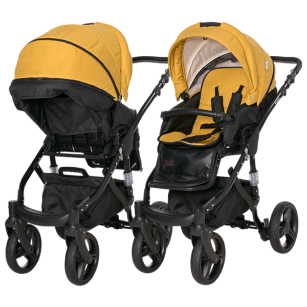 Cărucior pentru copil Lorelli Rimini Premium 10021622338/ Yellow photo 7 Cărucior pentru copil Lorelli Rimini Premium 10021622338/ Yellow photo 7