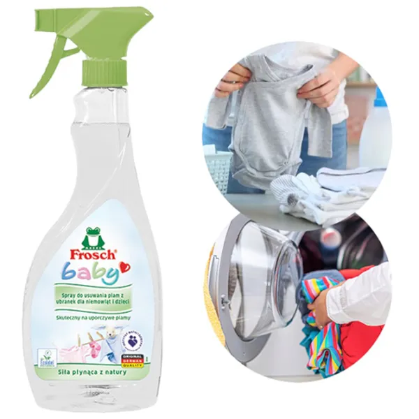 Средство Frosch Baby Stain Remover 4001499915222 спрей / для удаления пятен photo 2 Средство Frosch Baby Stain Remover 4001499915222 спрей / для удаления пятен photo 2