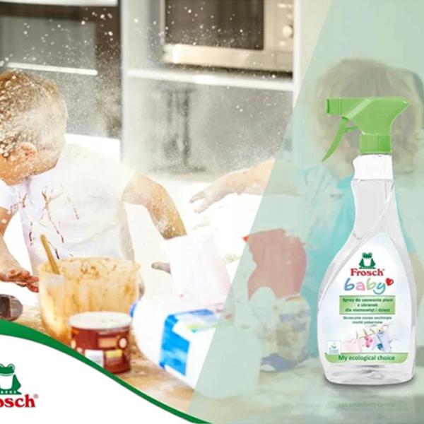 Средство Frosch Baby Stain Remover 4001499915222 спрей / для удаления пятен photo 4 Средство Frosch Baby Stain Remover 4001499915222 спрей / для удаления пятен photo 4