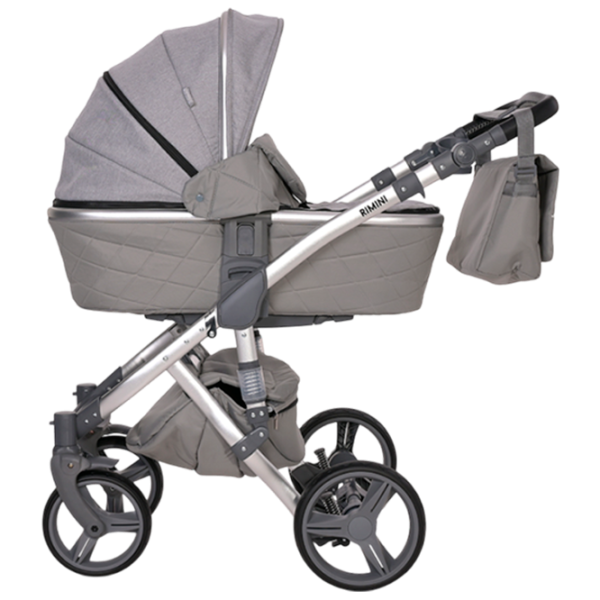 Cărucior pentru copil Lorelli Rimini Premium 10021622342/ Gray photo 3