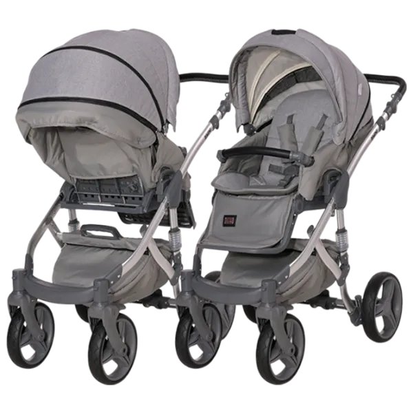 Cărucior pentru copil Lorelli Rimini Premium 10021622342/ Gray photo 7