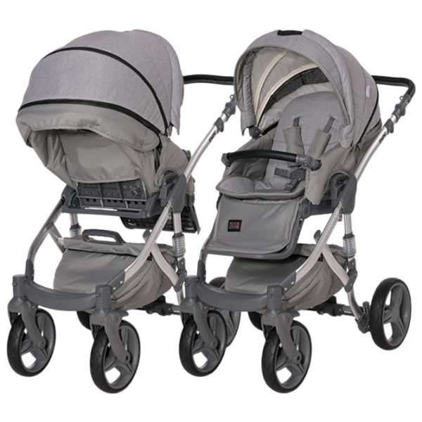 Cărucior pentru copil Lorelli Rimini Premium 10021622342/ Gray photo 7