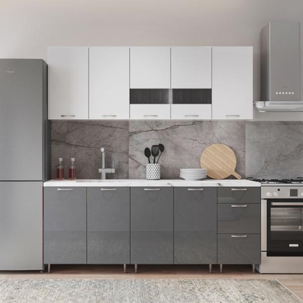 Bucătărie ML-Mobila AGT MDF/ Anthracite photo 1 Bucătărie ML-Mobila AGT MDF/ Anthracite photo 1