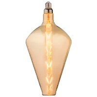 Лампочка светодиодная филаментная Horoz Paradox Amber 001052000801 E27/ 8 Вт/ 2200 К/ 620лм/ Yellow