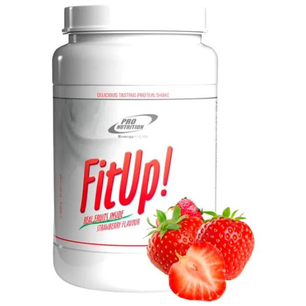 Proteină Pro Nutrition Fit Up 900 g (pn0077) praf/ Сăpșuni photo 1 Proteină Pro Nutrition Fit Up 900 g (pn0077) praf/ Сăpșuni photo 1