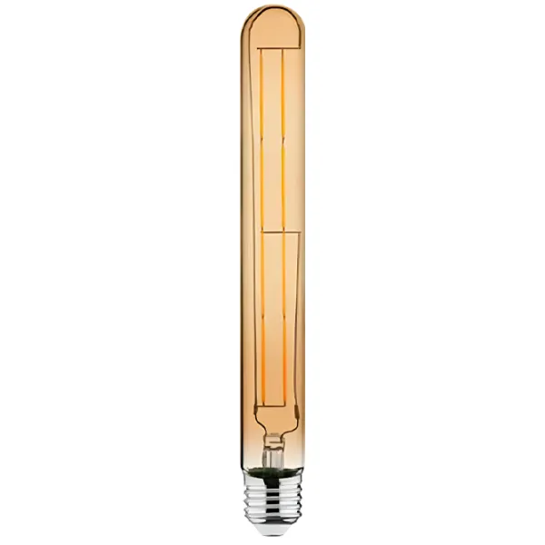 Bec LED cu filament Horoz TUBE-8 001053000801 E27/ 8 W/ 2200 K/ 720lm/ Yellow photo 1 Bec LED cu filament Horoz TUBE-8 001053000801 E27/ 8 W/ 2200 K/ 720lm/ Yellow photo 1