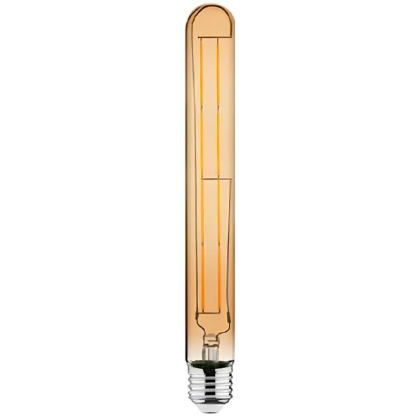Bec LED cu filament Horoz TUBE-8 001053000801 E27/ 8 W/ 2200 K/ 720lm/ Yellow photo 1 Bec LED cu filament Horoz TUBE-8 001053000801 E27/ 8 W/ 2200 K/ 720lm/ Yellow photo 1