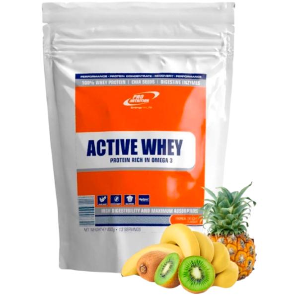 Proteină Pro Nutrition Active Whey 400 g (pn0013) praf/ Fructe tropicale photo 1 Proteină Pro Nutrition Active Whey 400 g (pn0013) praf/ Fructe tropicale photo 1