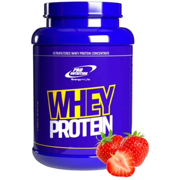 Proteină Pro Nutrition Whey Protein 2000 g (pn0186) praf/ Сăpșuni photo 1 Proteină Pro Nutrition Whey Protein 2000 g (pn0186) praf/ Сăpșuni photo 1