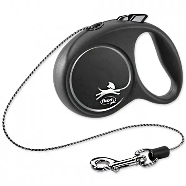Поводок Beeztees FLEXI BLACK DESIGN Cord XS/ для кошек photo 1