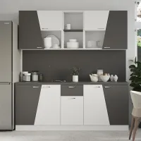 Кухня ML-Mobila Breeze ДСП/ Anthracite