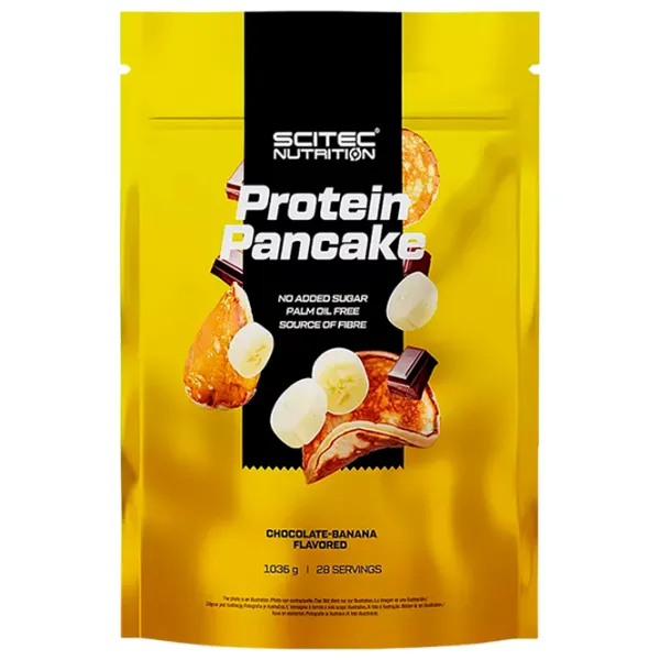 Протеин Scitec Nutrition Protein Pancake 1036 г (5999100026254) порошок/ Банан, шоколад photo 1
