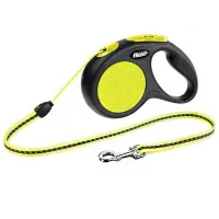 Поводок Beeztees FLEXI NEW Classic Neon Cord XS/ для кошек