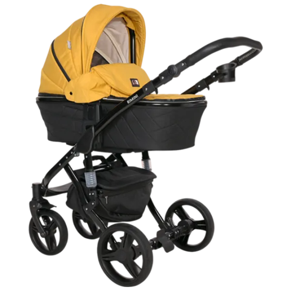 Cărucior pentru copil Lorelli Rimini Premium 10021622338/ Yellow photo 1 Cărucior pentru copil Lorelli Rimini Premium 10021622338/ Yellow photo 1