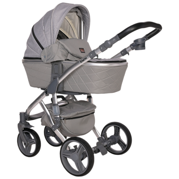 Cărucior pentru copil Lorelli Rimini Premium 10021622342/ Gray photo 1