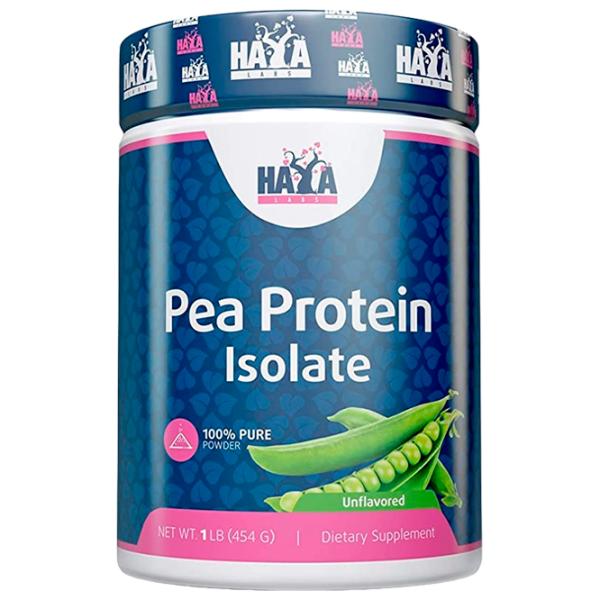 Proteină Haya Labs 100% Pure All Natural Pea Protein isolate 454 gr (854822007750) praf/ Mazăre photo 1