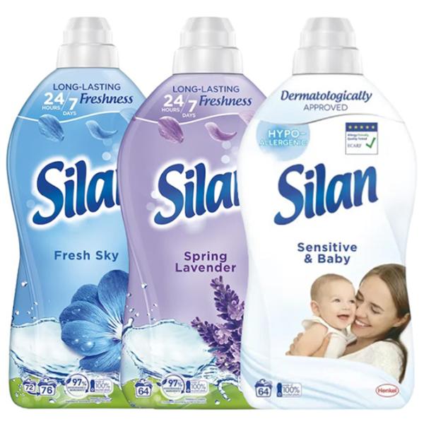 Soluție Silan Fresh Sky 801125 lichid / pentru îndepărtarea petelor photo 2