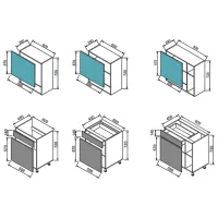 Кухня Modern Monro МДФ/ Асфальт photo 2