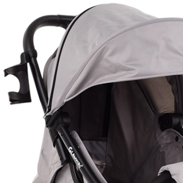 Детская коляска Glamvers Bianca 45556/ Gray photo 4