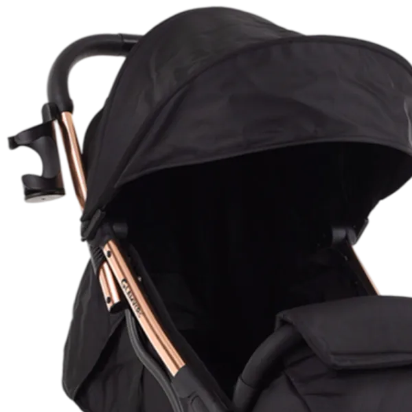 Детская коляска Glamvers Bianca 45555/ Black photo 4