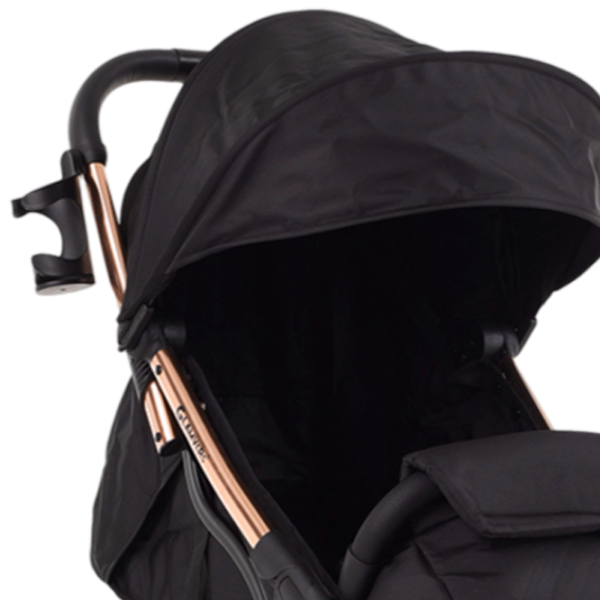 Детская коляска Glamvers Bianca 45555/ Black photo 4