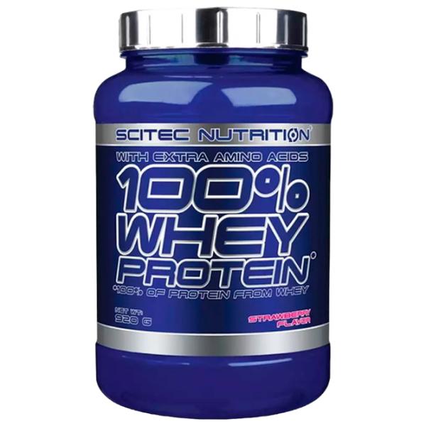 Протеин Scitec Nutrition 100% WHEY PROTEIN 920 г (728633105892) порошок/ Клубника photo 1 Протеин Scitec Nutrition 100% WHEY PROTEIN 920 г (728633105892) порошок/ Клубника photo 1
