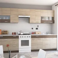 Bucătărie Sokme Alina LPAL/ Mocha