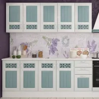 Кухня Horizont Kamelia МДФ/ Синий