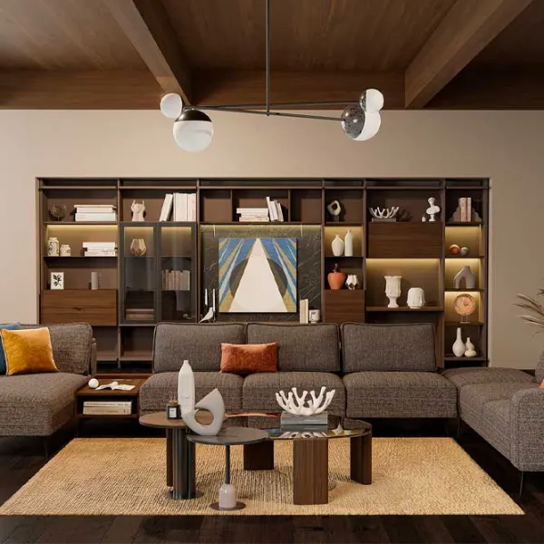 Măsuță de cafea Dogtas Lithos 3200415811 Brown photo 2