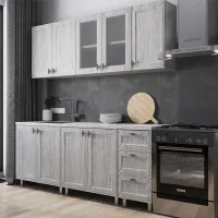 Bucătărie ML-Mobila Mira MDF/ Dreamwood Deschis photo 2
