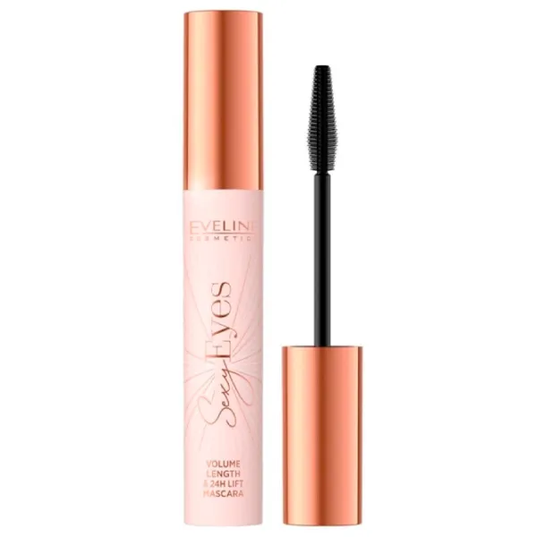 Тушь для ресниц Eveline Cosmetics EV 24H 7 мл/ Black photo 1