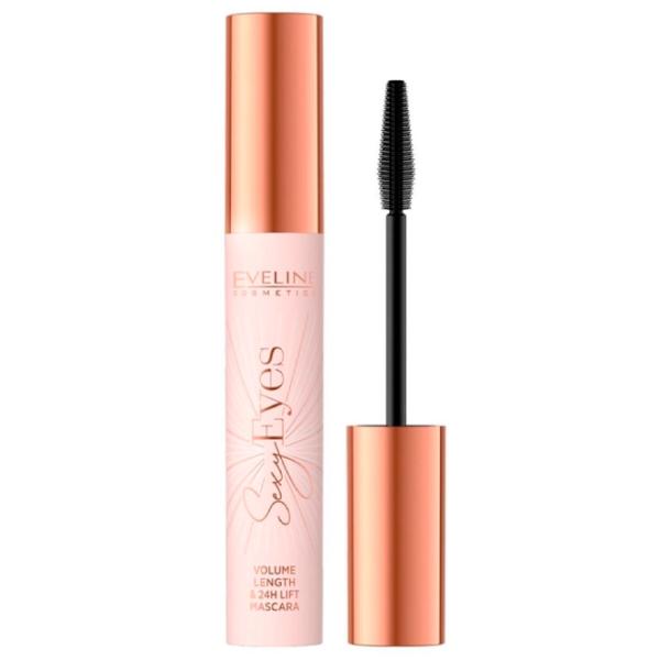Тушь для ресниц Eveline Cosmetics EV 24H 7 мл/ Black photo 1