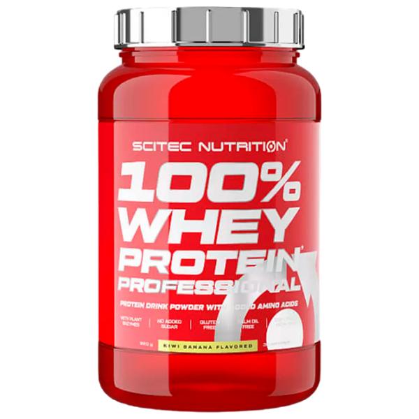 Протеин Scitec Nutrition 100% Whey Protein Professional 920 г (5999100021754) порошок/ Киви, Банан photo 1 Протеин Scitec Nutrition 100% Whey Protein Professional 920 г (5999100021754) порошок/ Киви, Банан photo 1