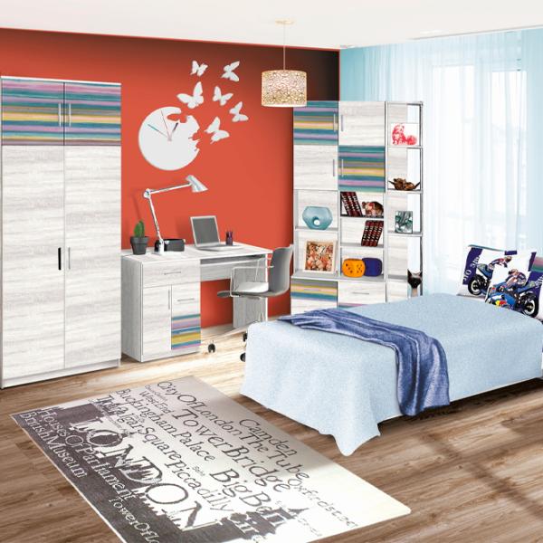 Dulap Modern Fantasy 115 x 39 x 200 / PAL / Alaska photo 3 Dulap Modern Fantasy 115 x 39 x 200 / PAL / Alaska photo 3