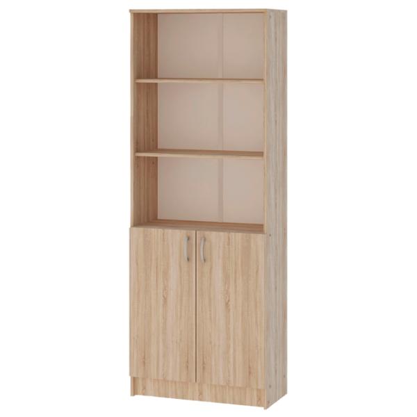 Шкаф Haaus Flint 2U2P 195.6 x 70 x 32см/ ЛДСП/ Дуб Сонома photo 1