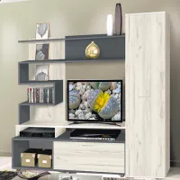 Гостиная Modern Bari Немодульная/ Anthracite