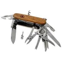 Мултитул Victorinox Swiss Champ Wood кемпинговый/ 1.4110