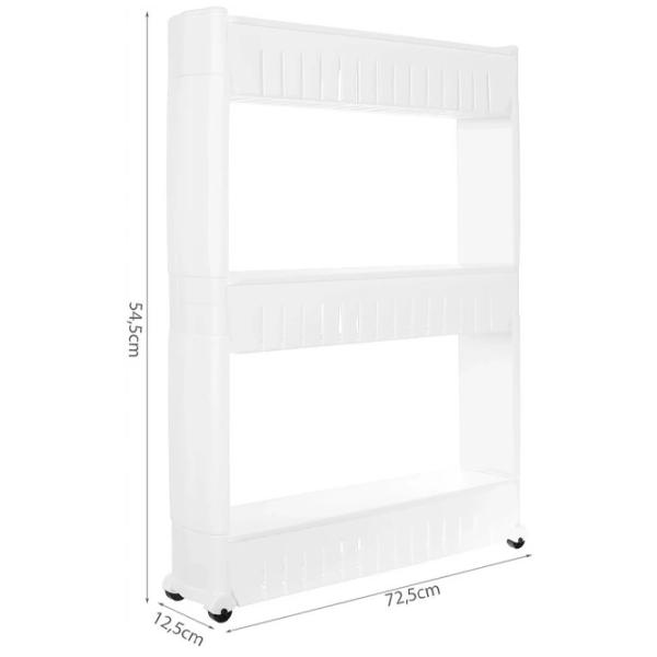 Полка для ванной Iso Trade 11847 Пластик / Белый photo 4 Полка для ванной Iso Trade 11847 Пластик / Белый photo 4