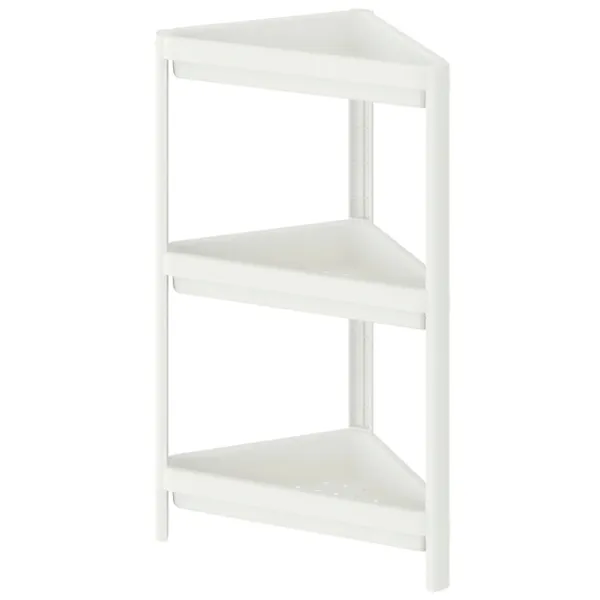 Полка для ванной Ikea Vesken Полипропилен/ White photo 1