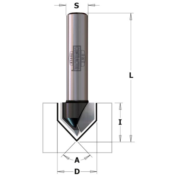 Фреза CMT K958-110 Cталь photo 2