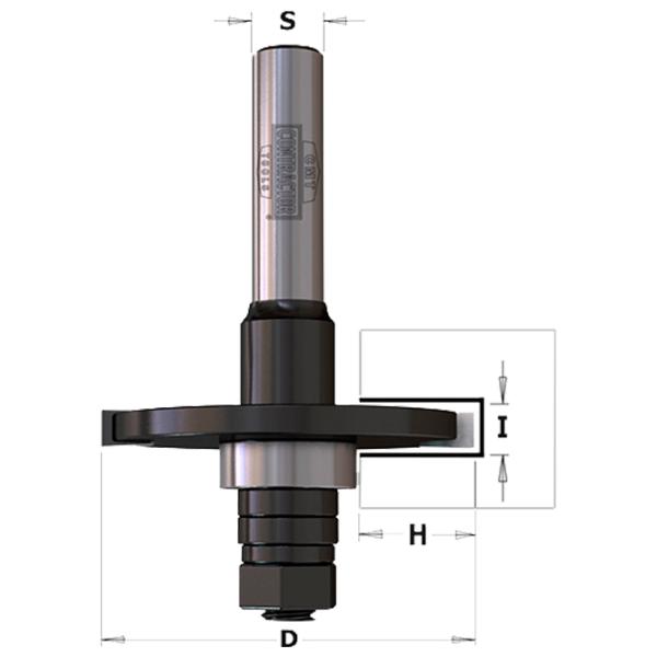 Фреза CMT K922-340A Cталь photo 2