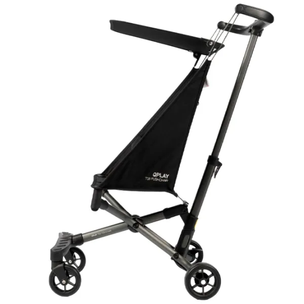 Детская коляска Qplay T18 45399/ Black photo 4