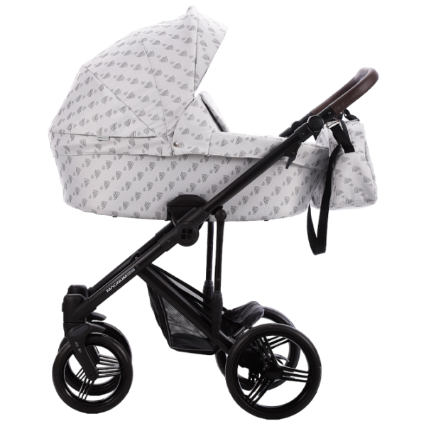 Детская коляска Bebetto Magnum Light SE 187923/ White photo 2