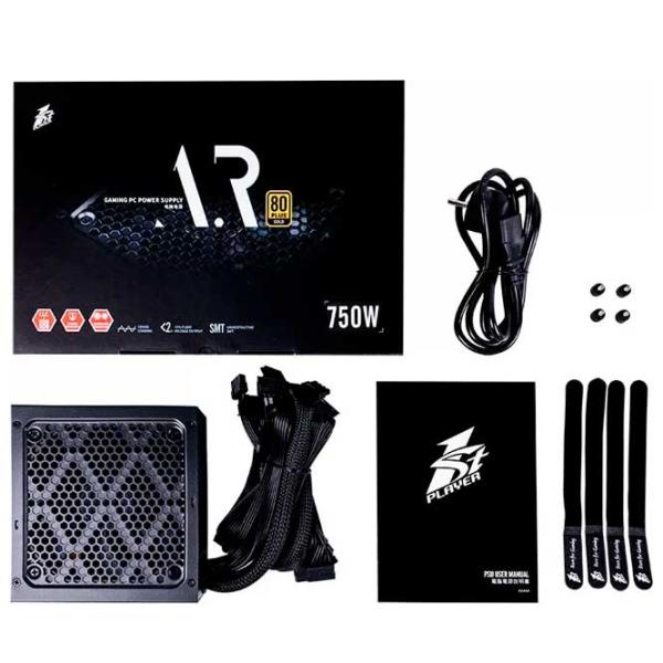 Sursă de alimentare 1STPLAYER PS-750AR ARMOUR 80+ Gold/ 750 W photo 6