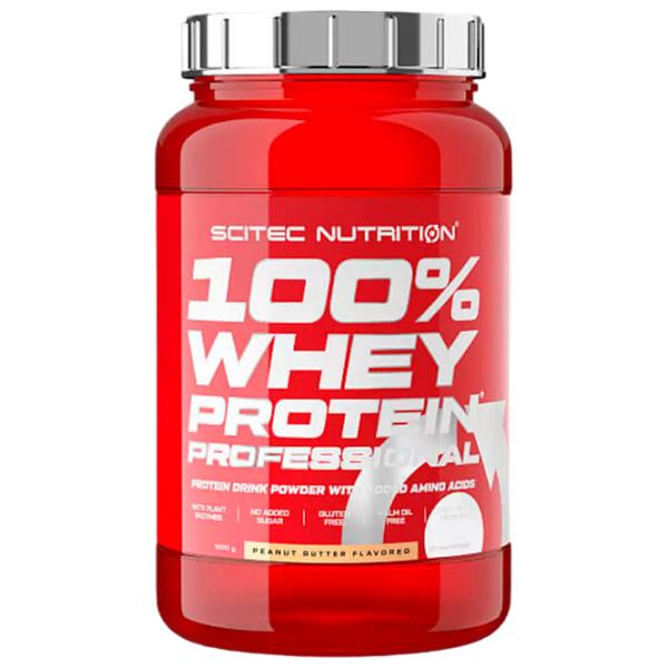 Протеин Scitec Nutrition 100% Whey Protein Professional 920 г (5999100021792) порошок/ Арахисовое масло photo 1 Протеин Scitec Nutrition 100% Whey Protein Professional 920 г (5999100021792) порошок/ Арахисовое масло photo 1