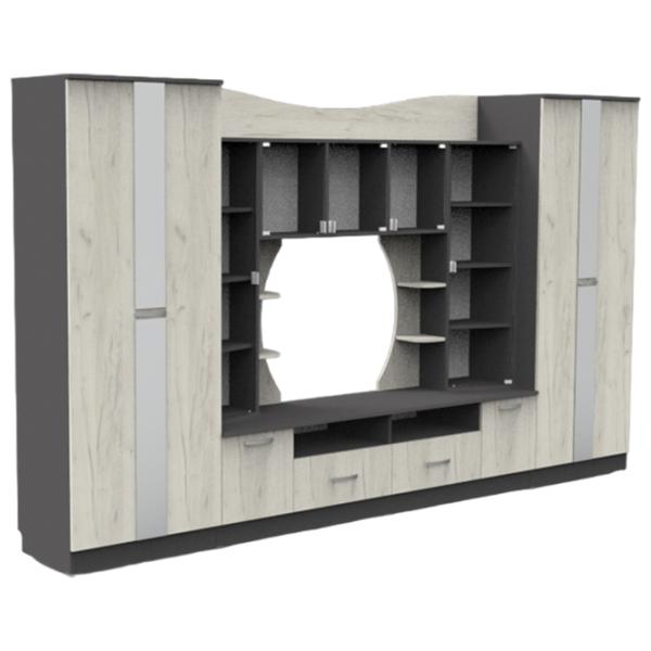 Гостиная ML-Mobila ML-8 Линейная/ Anthracite photo 3